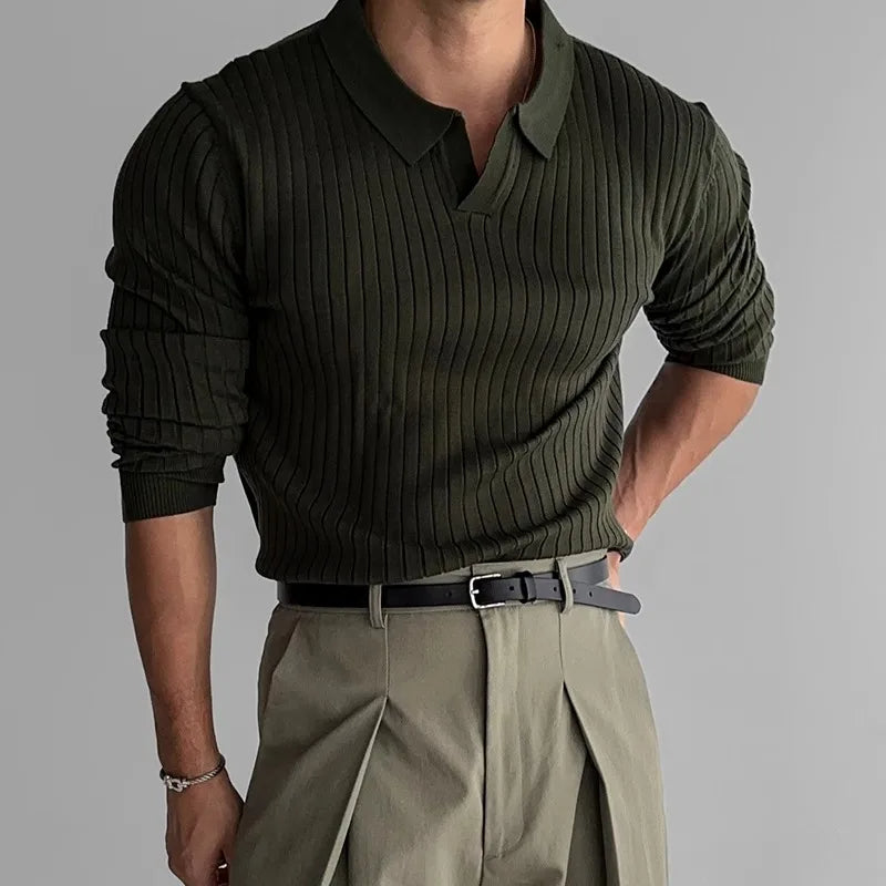 Daniel : Polo de Punto con Revers para Hombre