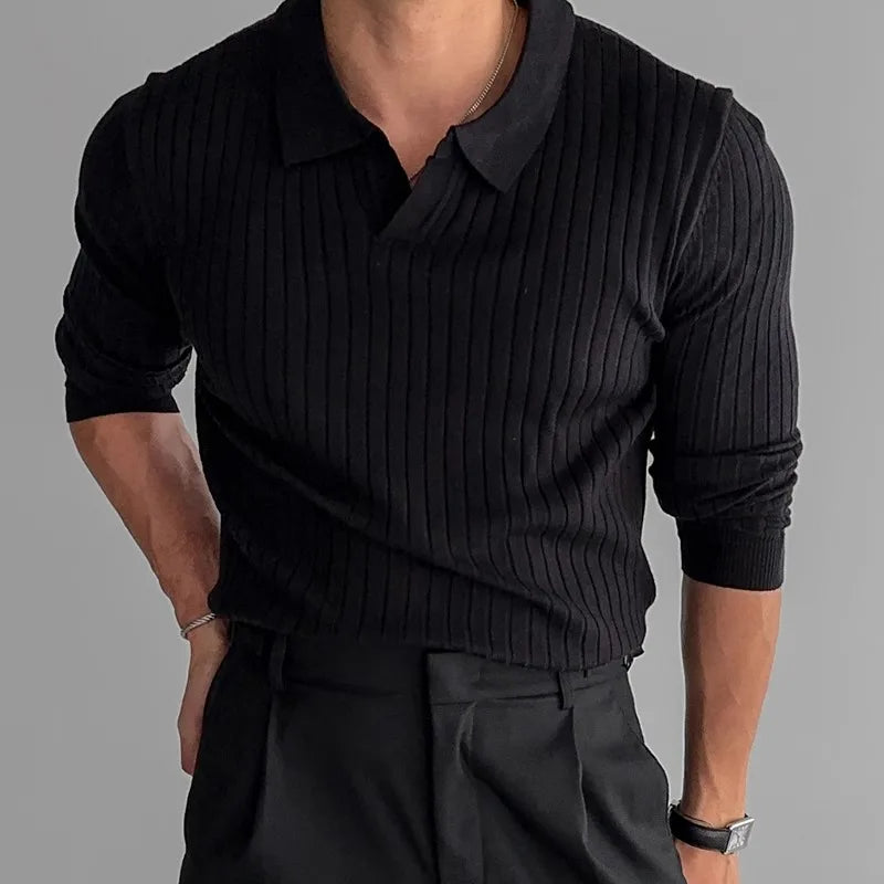 Daniel : Polo de Punto con Revers para Hombre