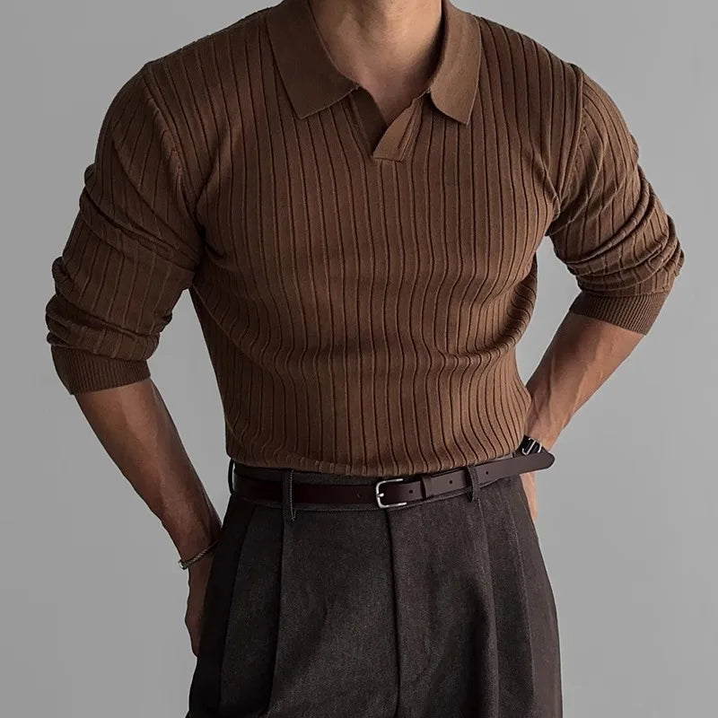 Daniel : Polo de Punto con Revers para Hombre