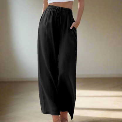 Liam | Pantaloni Estivi a Gamba Larga