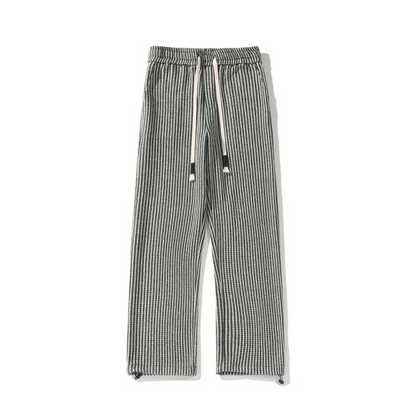XAVIERA – PANTALONI FELPA MODERNI A RIGHE