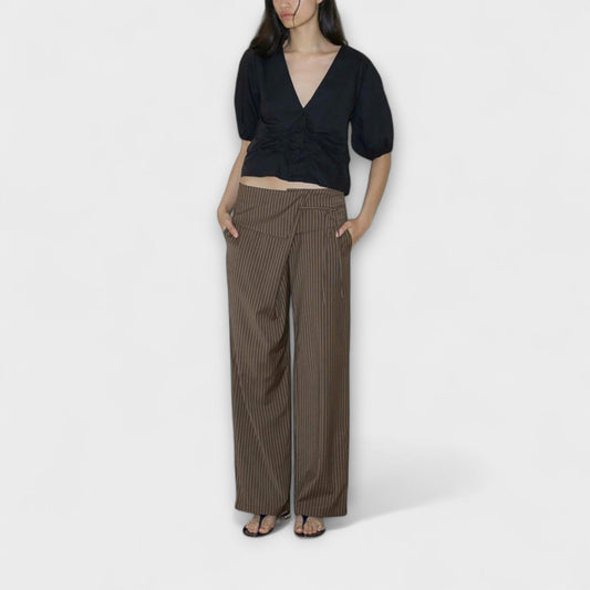 Noémi – Pantaloni con pieghe