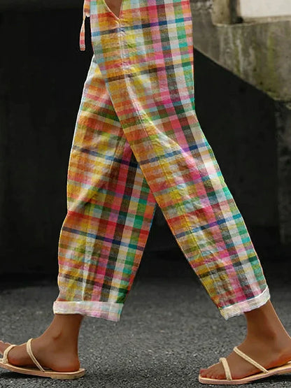 ZENARIA – PANTALONI A RIGHE CONFORTEVOLI