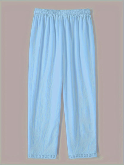 Wren – Pantaloni Cropped Relax con Dettagli a Contrasto