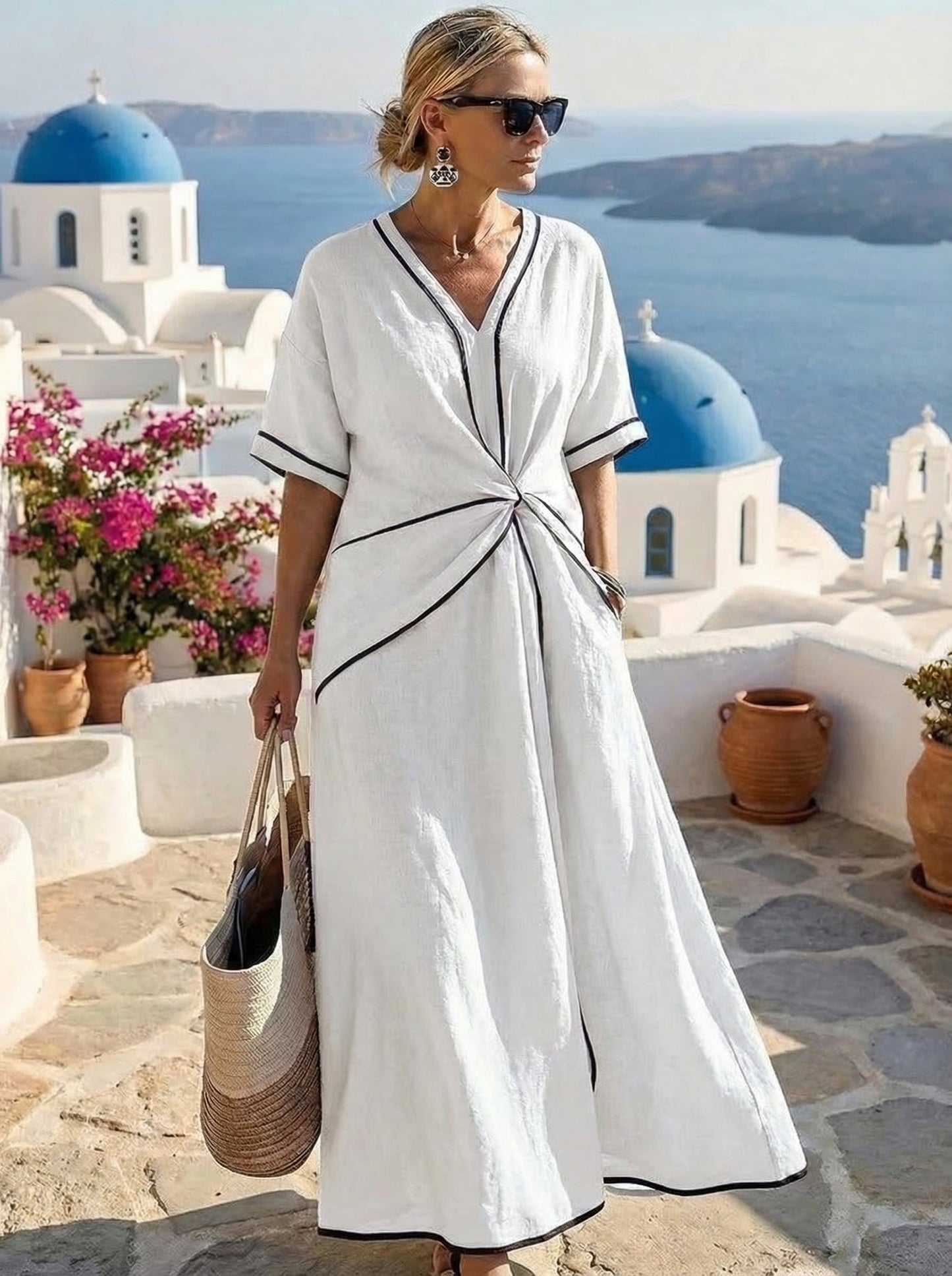 Santorini  Vestido de verano