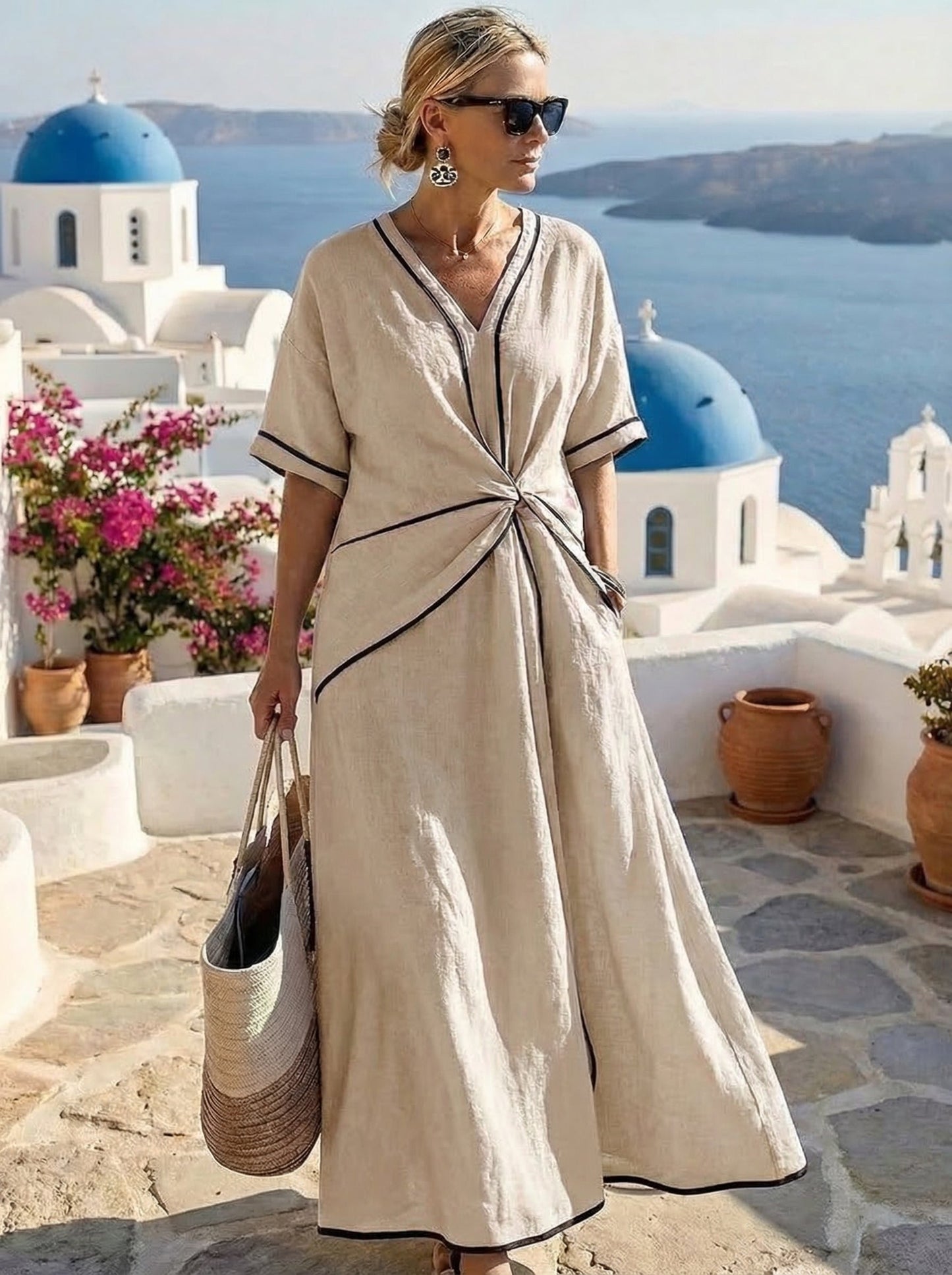 Santorini  Vestido de verano