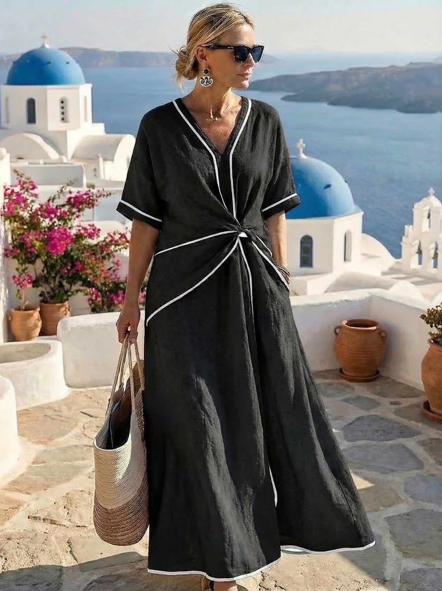 Santorini  Vestido de verano