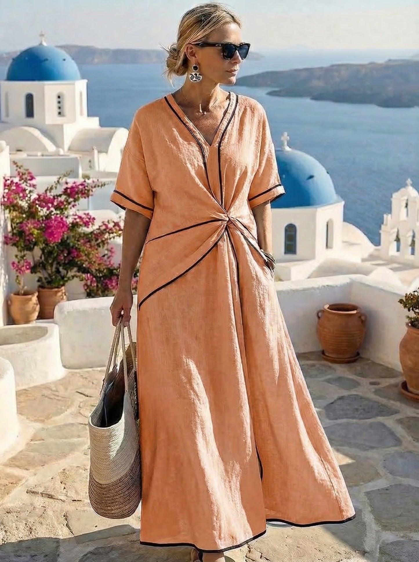 Santorini  Vestido de verano
